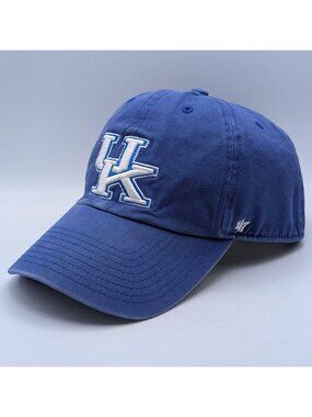Kentucky Wildcats UK 47 Brand Adjustable Strap Back Hat Cap Basketball NCAA Blue